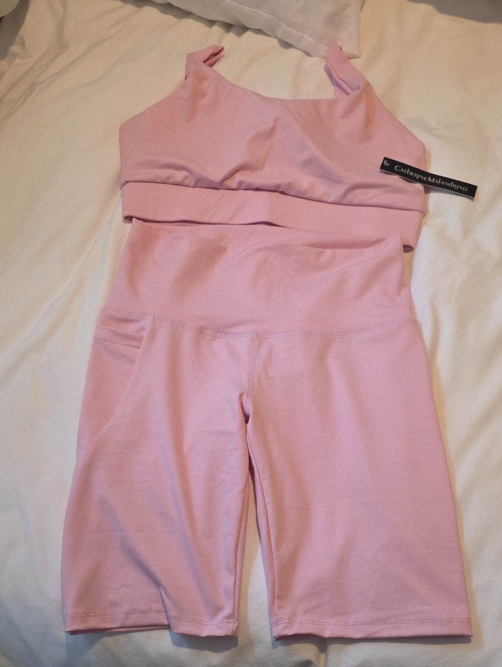 Set Running Shorts And Bra Top, Padded. LARGE. NWT. Runs Small